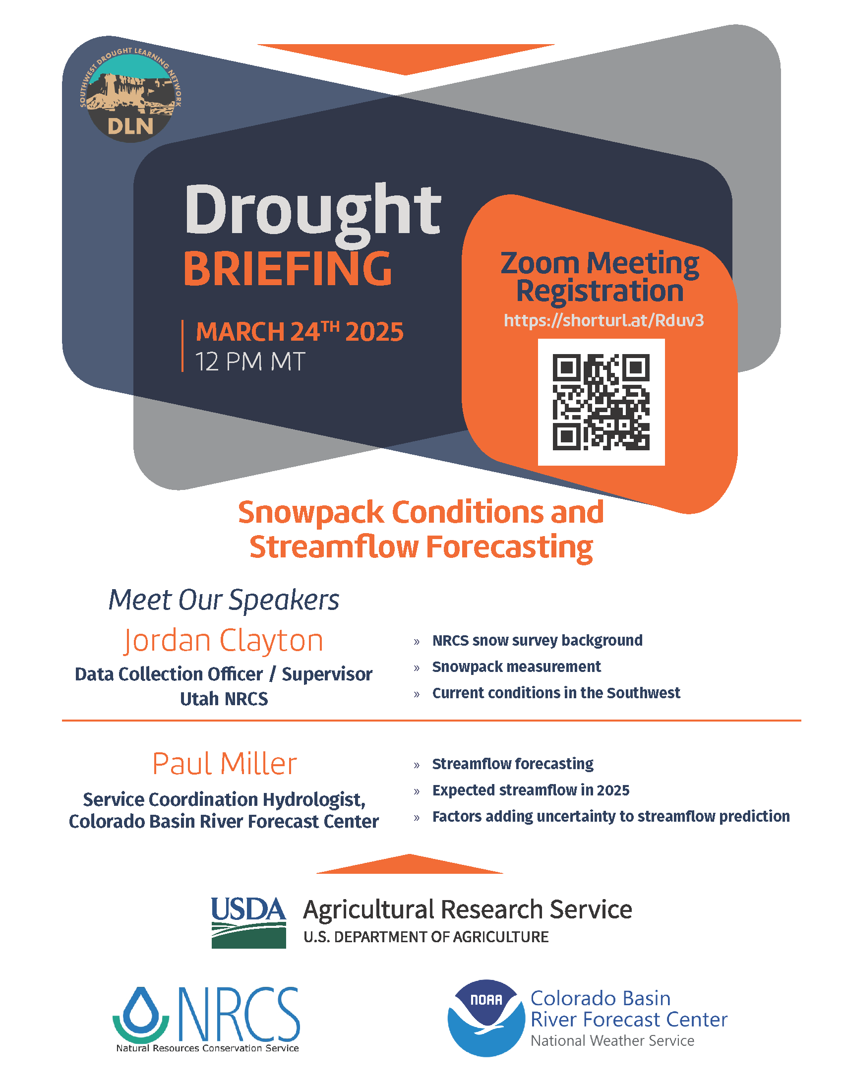 southwest drought briefing flyer